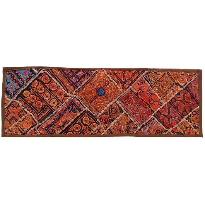 رومیزی مستطیل باریک سوزن دوزی گلابتون کد ZARIRAN3