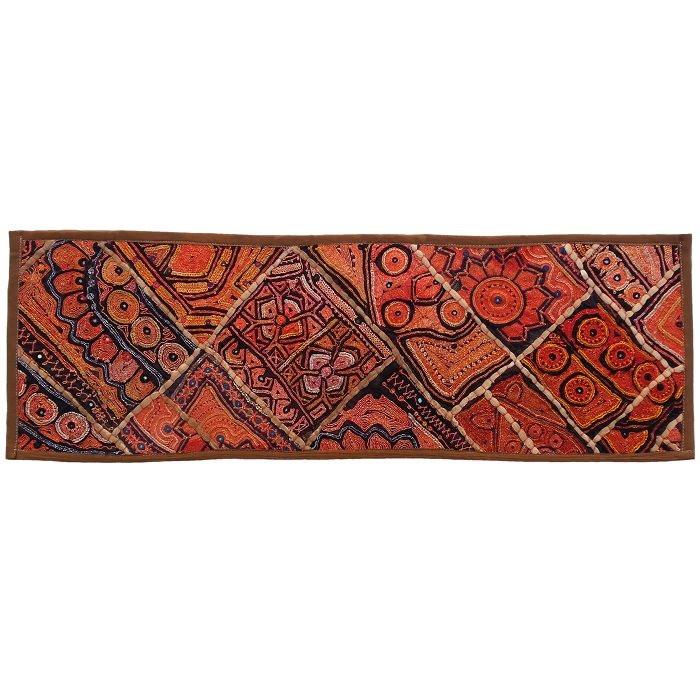 رومیزی مستطیل باریک سوزن دوزی گلابتون کد ZARIRAN7