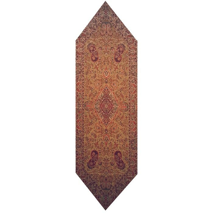 رومیزی رانر ترمه نفیس ابریشم کد TRRA49