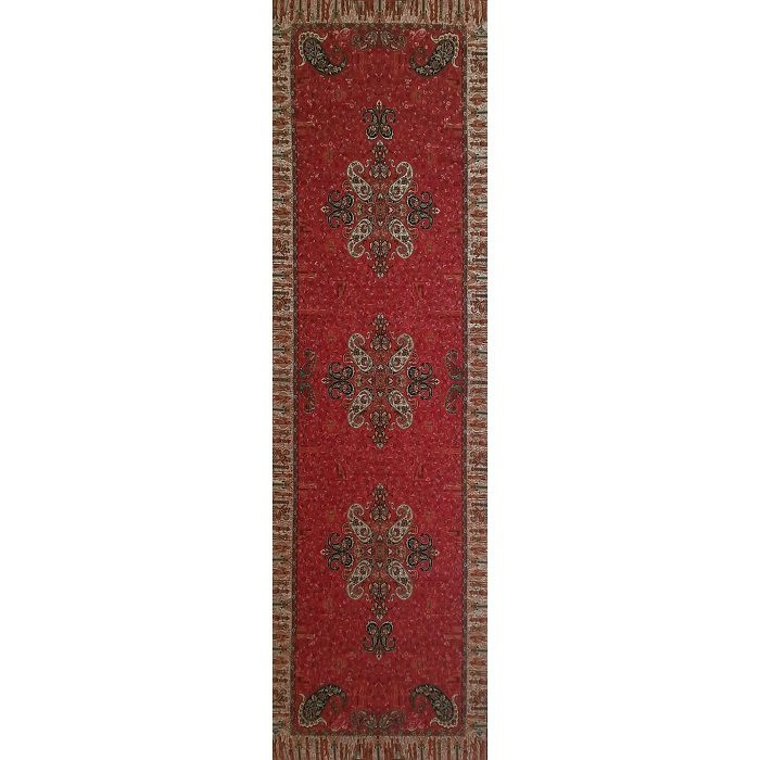 رومیزی رانر ترمه نفیس ابریشم کد TRRA43