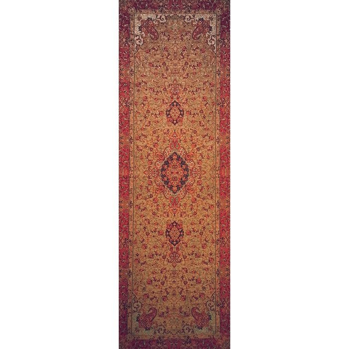 رومیزی رانر ترمه نفیس ابریشم کد TRRA67