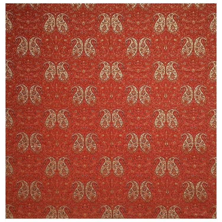 رومیزی مربع ترمه ابریشم کد TRM32