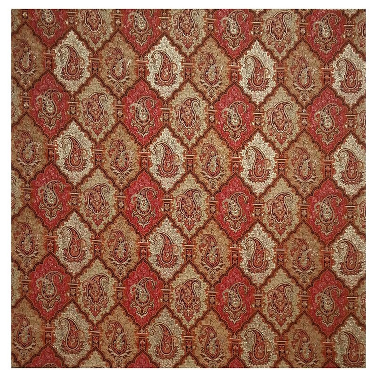 رومیزی مربع ترمه ابریشم کد TRM60