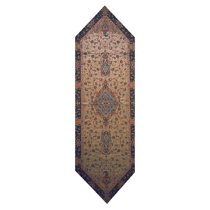 رومیزی رانر ترمه نفیس ابریشم کد TRRA60