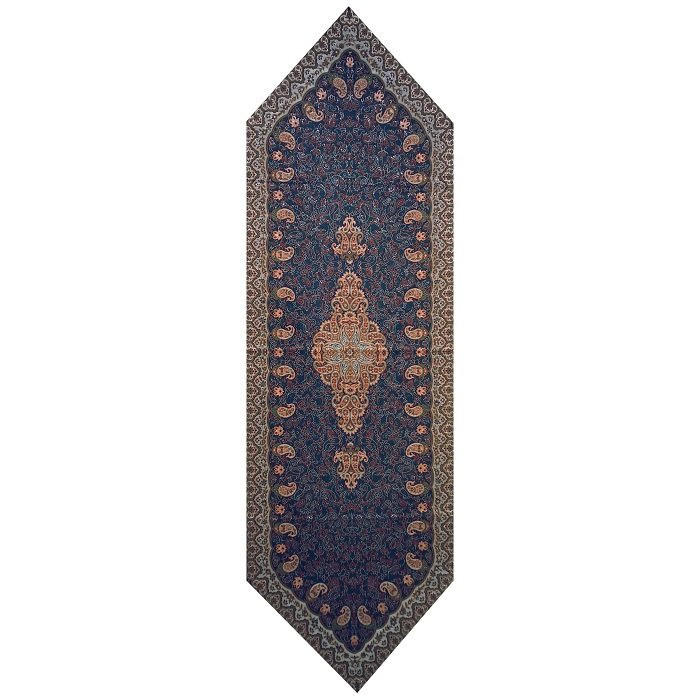 رومیزی رانر ترمه نفیس ابریشم کد TRRA81