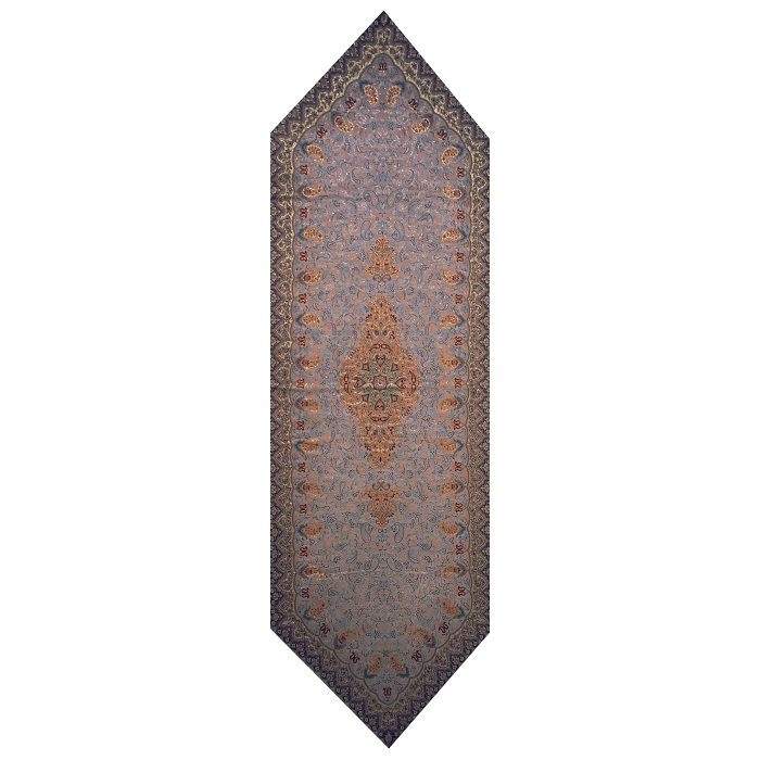 رومیزی رانر ترمه نفیس ابریشم کد TRRA80
