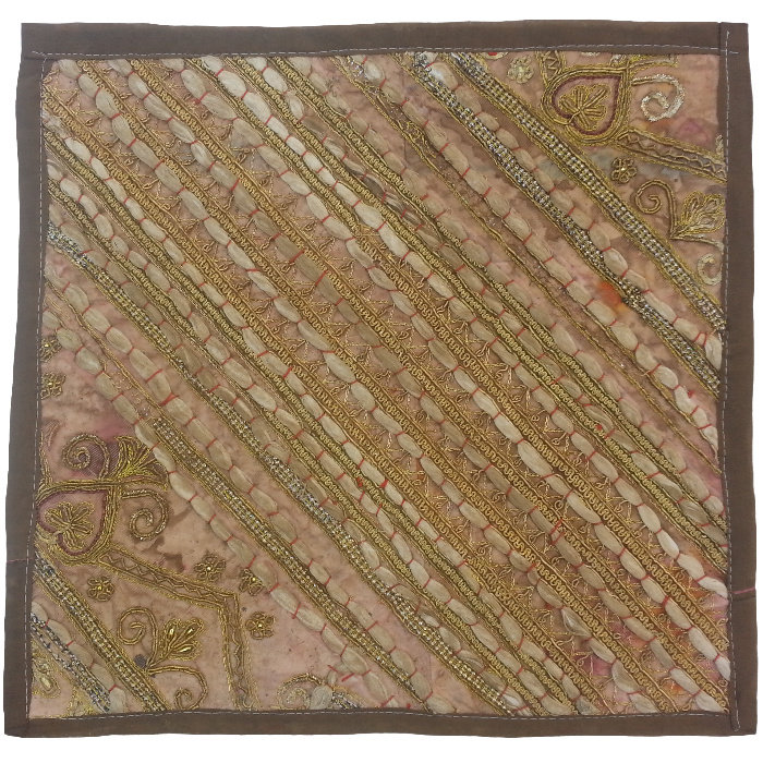 وسط میزی کوچک عسلی سرمه دوزی پرکار کد QUSERPOR22