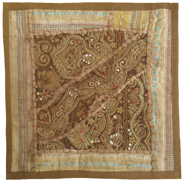 وسط میزی کوچک عسلی سرمه دوزی کد QUSER13