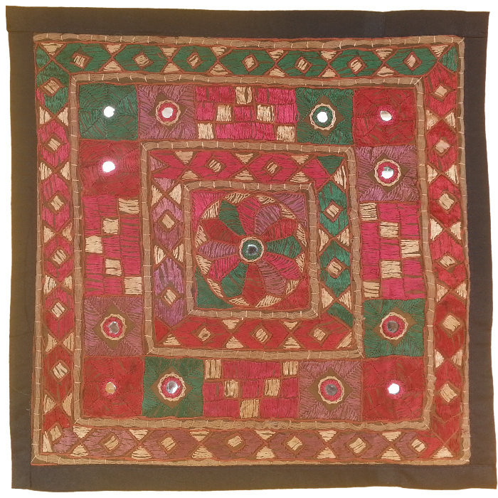 وسط میزی کوچک عسلی سوزن دوزی کد QUSOOZ36