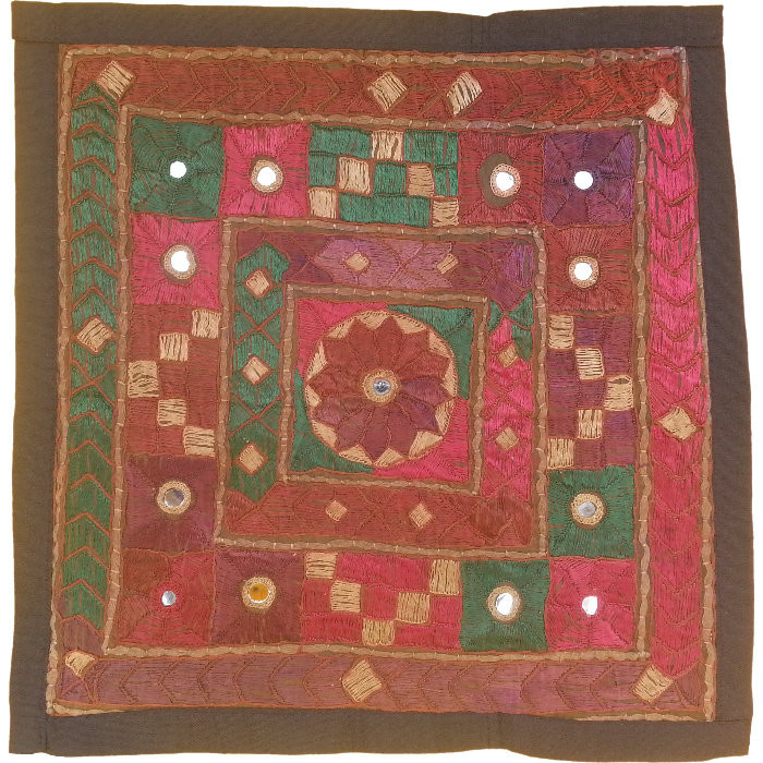 وسط میزی کوچک عسلی سوزن دوزی کد QUSOOZ35