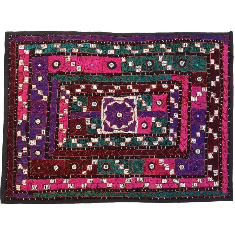 رومیزی مستطیل سوزن دوزی کد SOOZMOS13 نفیس