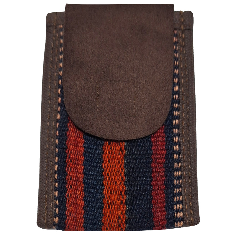 کیف کوچک گردنی گلیم دستباف کد KFGA۳۶