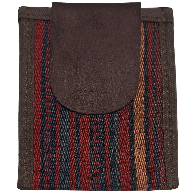 کیف کوچک گردنی گلیم دستباف کد KFGA۳۷