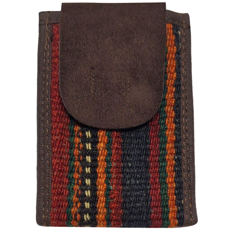 کیف کوچک گردنی گلیم دستباف کد KFGA۳۸