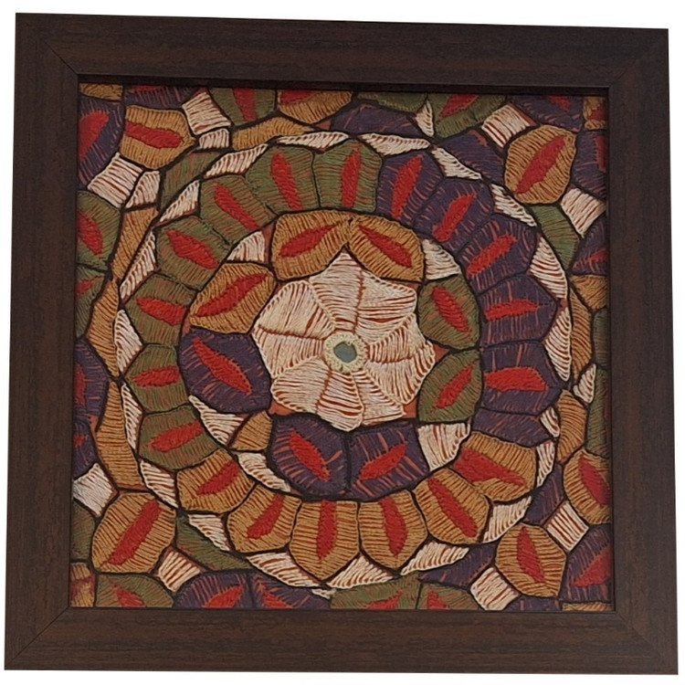 قاب کوچک سوزن دوزی ابریشم کد SOOZGHA34