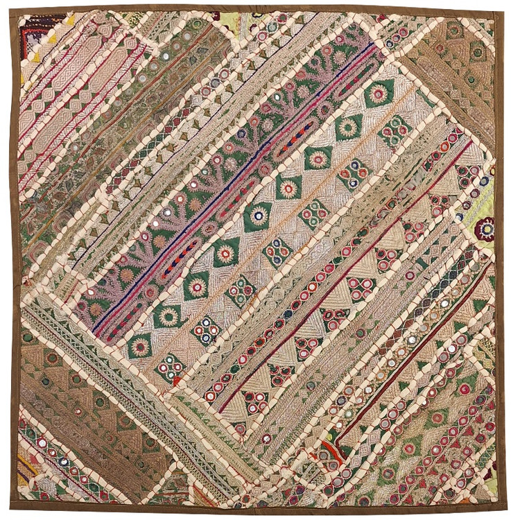 رومیزی سوزن دوزی مدل چهل تیکه کد MORKOH۵