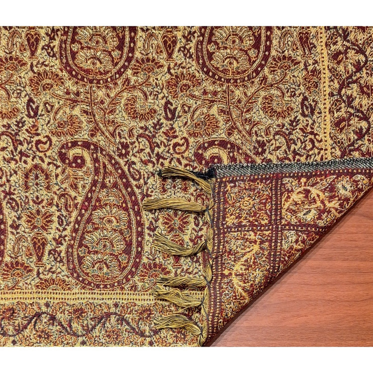 رومیزی عسلی طرح ترمه دارباف کد TZAR3
