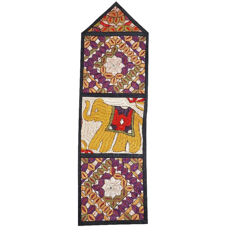 دیوارکوب ۳ جیبه کد JAAB۸۴ سوزن دوزی ابریشم