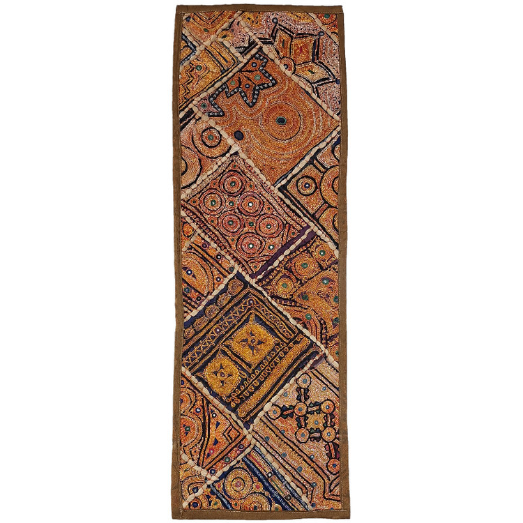 رومیزی مستطیل باریک سوزن دوزی گلابتون کد ZARIRAN17