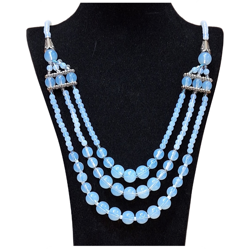 گردنبند سنگی زنانه کد GARSANOP1